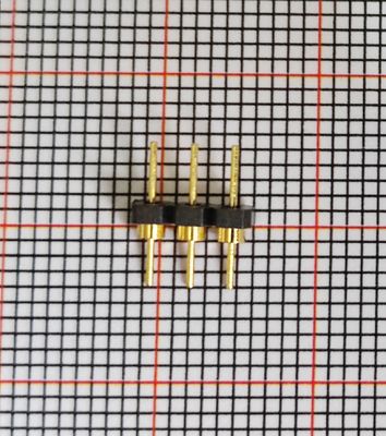 Terastor Round hole pin/Pin Header 2.54mm 1*3P